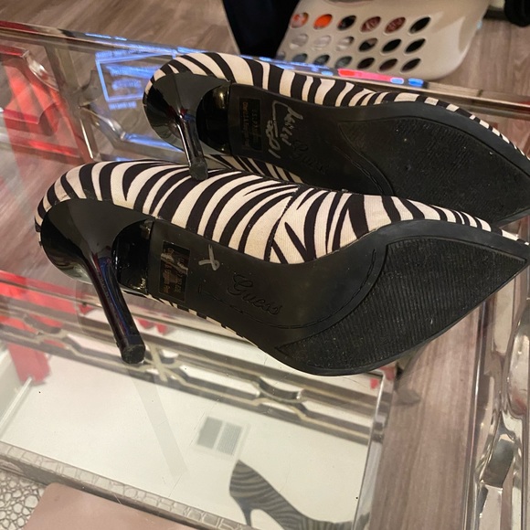 Guess Zebra Print Heels - Picture 7 of 9
